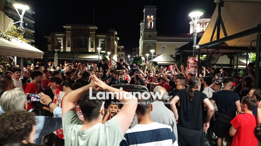 Ολυμπιακός: Δείτε τι έγινε στον Πειραιά τη στιγμή που έκανε το 1-0 με τη Φιορεντίνα