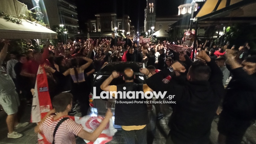 Ολυμπιακός: Δείτε τι έγινε στον Πειραιά τη στιγμή που έκανε το 1-0 με τη Φιορεντίνα