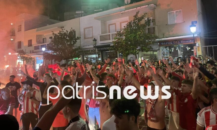 Ολυμπιακός: Δείτε τι έγινε στον Πειραιά τη στιγμή που έκανε το 1-0 με τη Φιορεντίνα