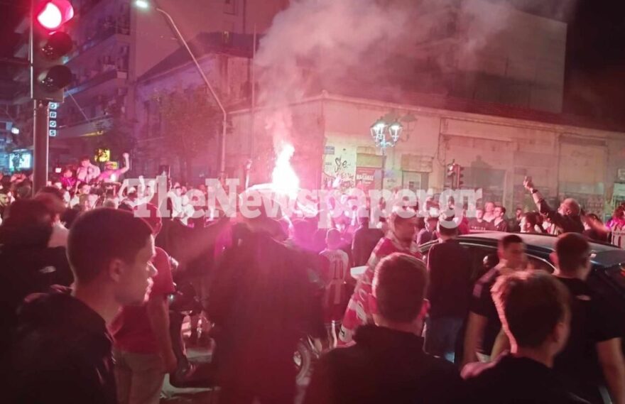 Ολυμπιακός: Δείτε τι έγινε στον Πειραιά τη στιγμή που έκανε το 1-0 με τη Φιορεντίνα