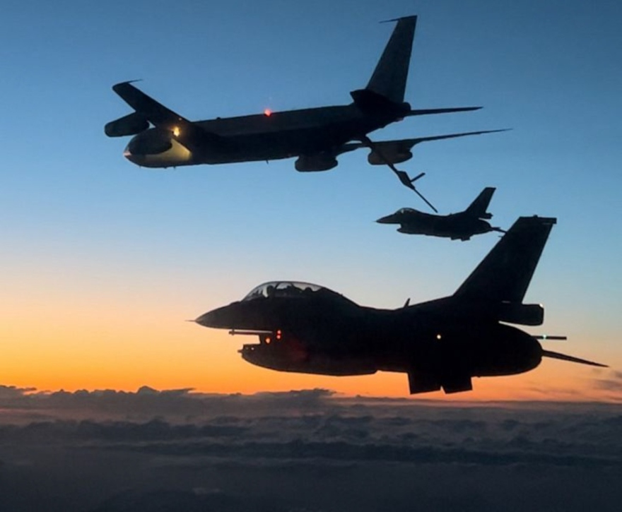 Συνεκπαίδευση μαχητικών της Πολεμικής Αεροπορίας με αεροσκάφη της Ισραηλινής Πολεμικής Αεροπορίας - Φωτογραφίες