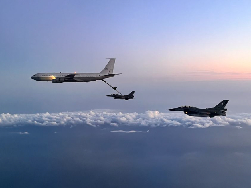 Συνεκπαίδευση μαχητικών της Πολεμικής Αεροπορίας με αεροσκάφη της Ισραηλινής Πολεμικής Αεροπορίας - Φωτογραφίες