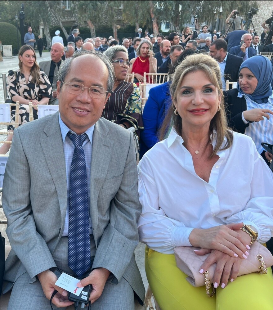 Η δεξίωση της Ένωσης Ελλήνων Εφοπλιστών στη Σχολή Ναυτικών Δοκίμων