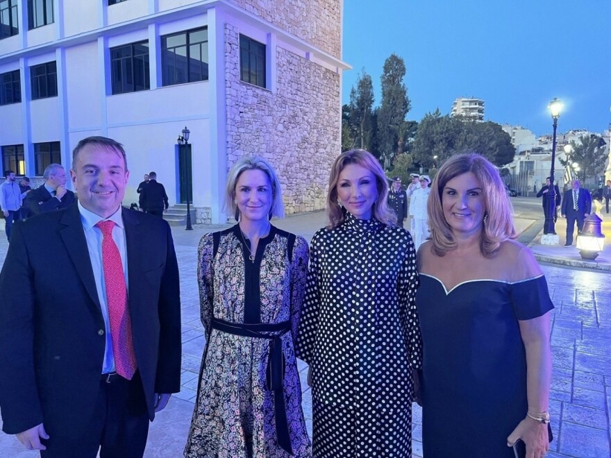 Η δεξίωση της Ένωσης Ελλήνων Εφοπλιστών στη Σχολή Ναυτικών Δοκίμων