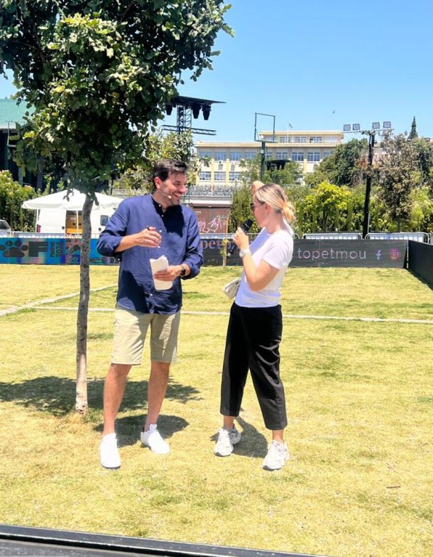 Ελεονώρα Μελέτη: Στο Woof festival η υποψήφια ευρωβουλευτής - Δείτε φωτογραφίες