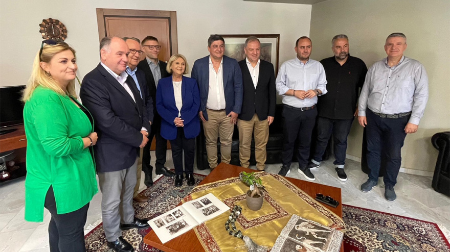 Σοφίας Βούλτεψη: Περιοδεία στη Λέρο και την Πέλλα ενόψει των ευρωεκλογών