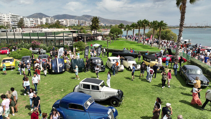Άλιμος: Μέγα πλήθος στην «Κυριακή των κλασικών» - Πάνω από 35.000 κόσμου απόλαυσαν τα συλλεκτικά οχήματα πλάι στη θάλασσα