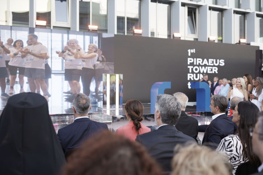 Εγκαινιάστηκε ο Πύργος του Πειραιά - Συμβολίζει μια χώρα που προχωρά με αυτοπεποίθηση στο μέλλον, είπε ο Μητσοτάκης