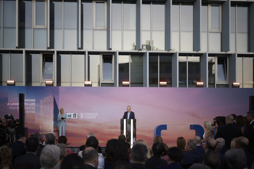 Εγκαινιάστηκε ο Πύργος του Πειραιά - Συμβολίζει μια χώρα που προχωρά με αυτοπεποίθηση στο μέλλον, είπε ο Μητσοτάκης