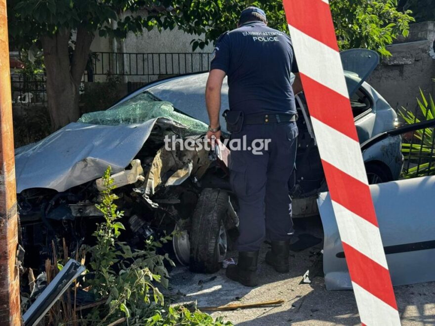 Θεσσαλονίκη: Νεκρός 22χρονος οδηγός στη λεωφόρο Δενδροποτάμου