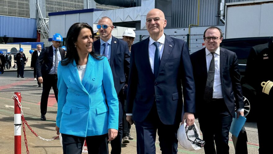 Κυριάκος Μητσοτάκης: Στα ναυπηγεία του Λοριάν για τις φρεγάτες Belh@rra - Δείτε βίντεο και φωτογραφίες