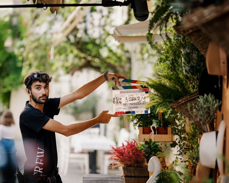 Χριστόφορος Παπακαλιάτης: Ανέβασε φωτογραφίες από το τελευταίο γύρισμα του Μaestro στους Παξούς