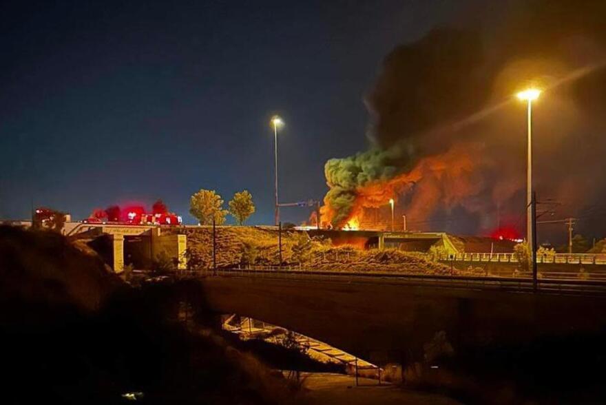 Συνεχίζονται οι εργασίες κατεδάφισης της γέφυρας στον Ισθμό - Οι κυκλοφοριακές ρυθμίσεις που ισχύουν 