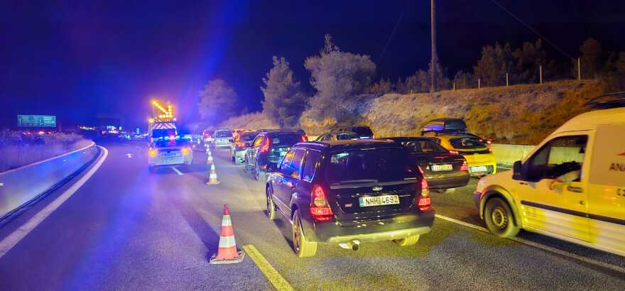 Συνεχίζονται οι εργασίες κατεδάφισης της γέφυρας στον Ισθμό - Οι κυκλοφοριακές ρυθμίσεις που ισχύουν 