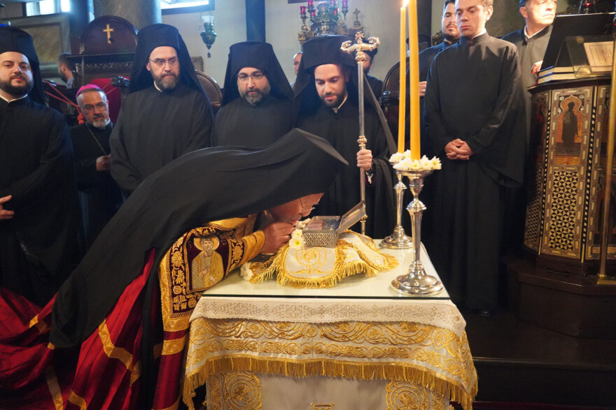 Αγιασμός για την ανακαινισμένη Πατριαρχική Αστική Σχολή Μαρασλή από τον Οικουμενικό Πατριάρχη