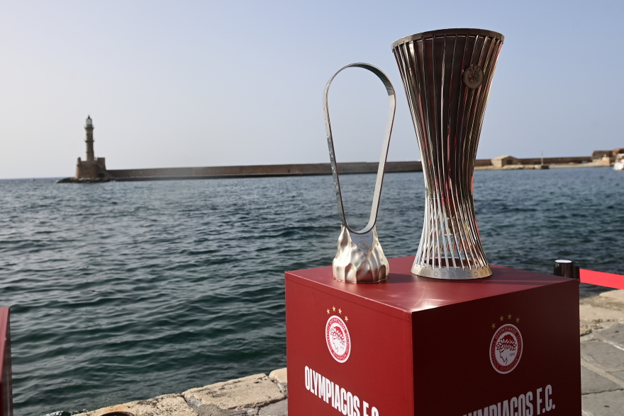 Ολυμπιακός: Πανζουρλισμός στα Χανιά για τις ευρωπαϊκές κούπες - Φωτογραφίες 