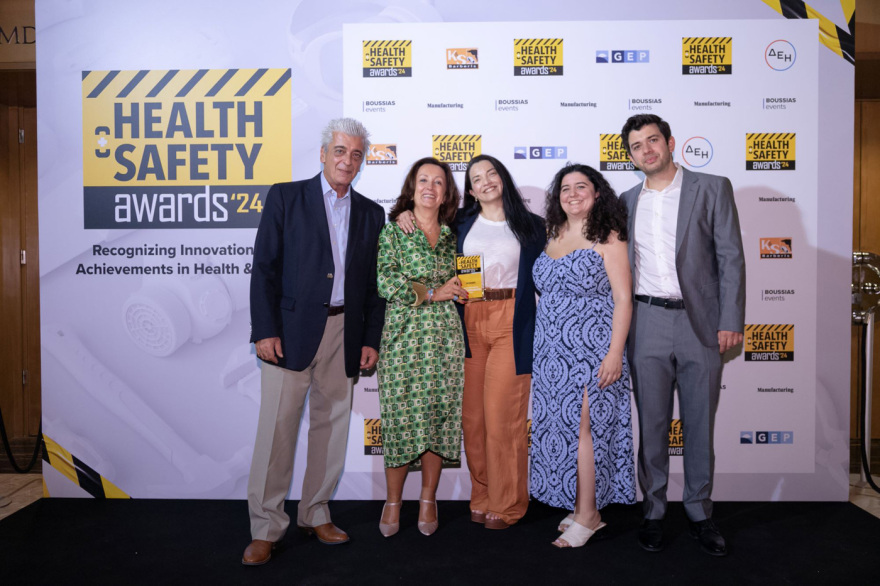 Χρυσό Βραβείο για τη Groupama Ασφαλιστική και τη Biosafety S.A στα Health & Safety Awards 2024