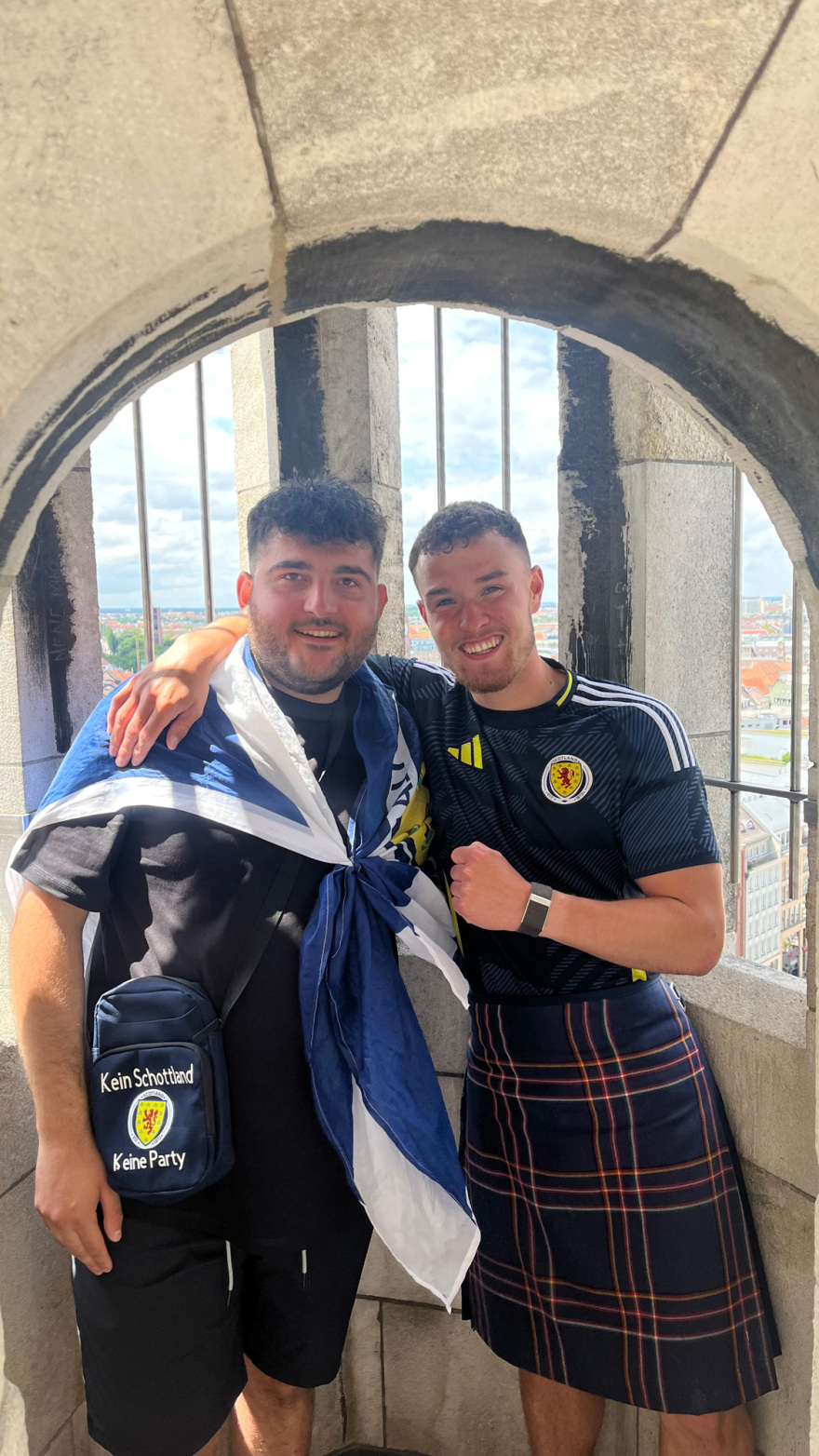 Euro 2024: Σκωτσέζος φίλαθλος πήγε με τα πόδια από τη Γλασκώβη  στο Μόναχο  για «καλό σκοπό»