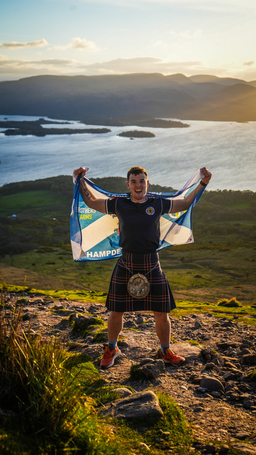 Euro 2024: Σκωτσέζος φίλαθλος πήγε με τα πόδια από τη Γλασκώβη  στο Μόναχο  για «καλό σκοπό»