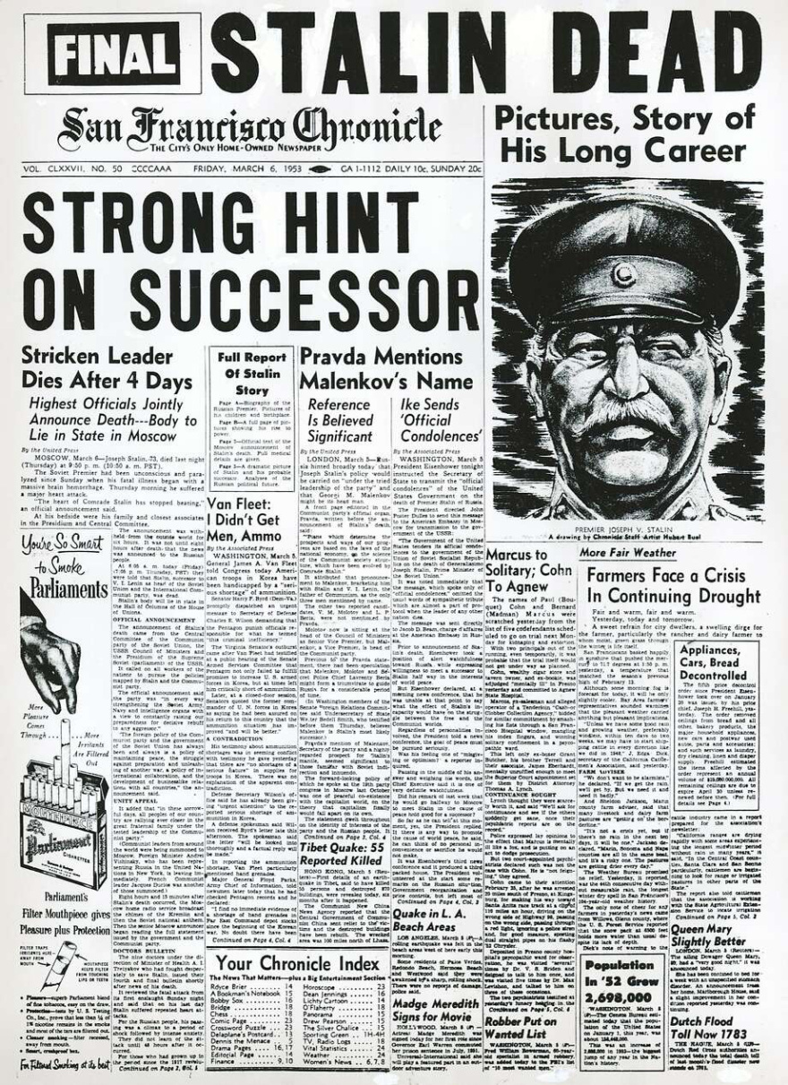 Σκότωσε και τον Στάλιν ο Λαβρέντι Μπέρια;