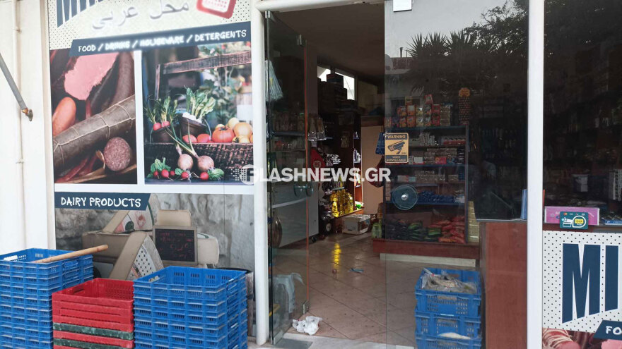 Χανιά - Βίντεο ντοκουμέντο από το επεισόδιο σε μίνι μάρκετ: Ο δράστης φεύγει ανενόχλητος με μια μηχανή