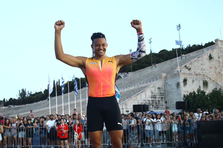 Στίβος: Φοβερός Καραλής, πρώτος με άλμα στα 5.82 μ. στο Παναθηναϊκό Στάδιο - Βίντεο, φωτογραφίες 