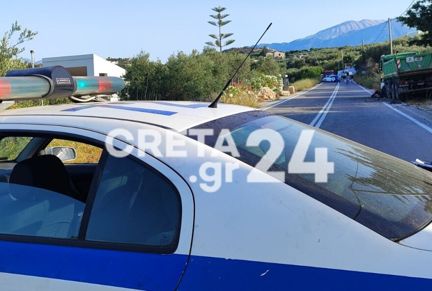 Τραγωδία στα Χανιά: Νεκρός 19χρονος μετά από σύγκρουση ΙΧ με φορτηγό - Eγκλωβίστηκε στις λαμαρίνες