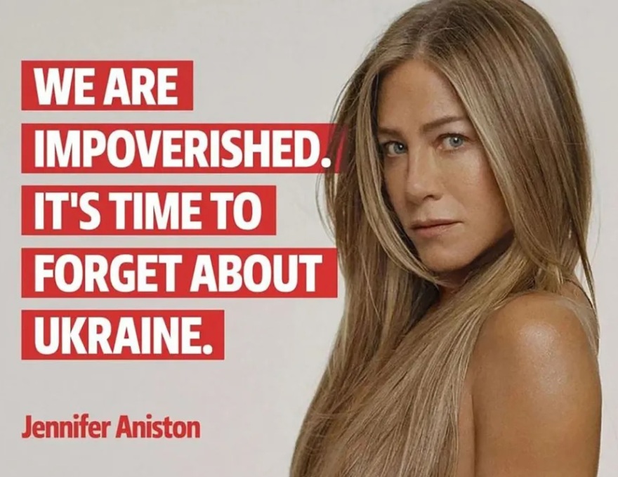 Πούτιν: Online bots «χρησιμοποιούν» τους Τζένιφερ Άνιστον, Λιονέλ Μέσι, Έλτον Τζον στην προπαγάνδα υπέρ του πολέμου