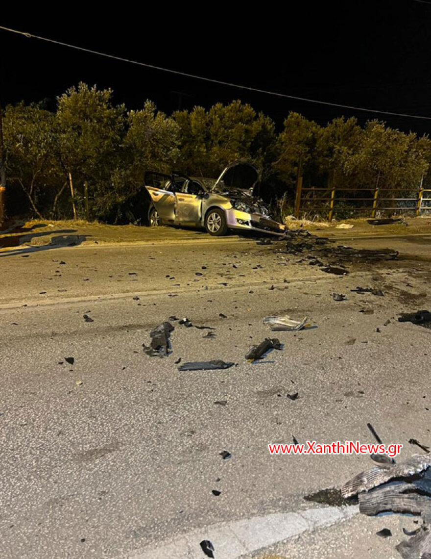 Ξάνθη: Νεκρή 56χρονη που επέστρεφε από αρραβώνα - Στο αυτοκίνητο που επέβαινε έπεσε ΙΧ με οδηγό 16χρονο