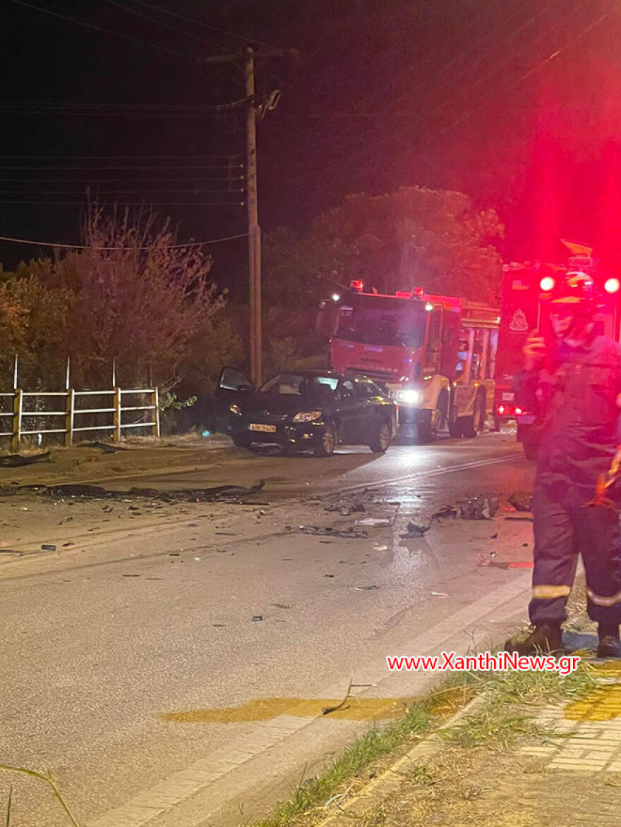 Ξάνθη: Νεκρή 56χρονη που επέστρεφε από αρραβώνα - Στο αυτοκίνητο που επέβαινε έπεσε ΙΧ με οδηγό 16χρονο