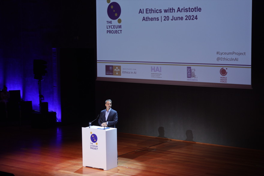 Μητσοτάκης: Πρέπει να σκεπτόμαστε το κίνητρο πίσω από την ανάπτυξη της τεχνητής νοημοσύνης