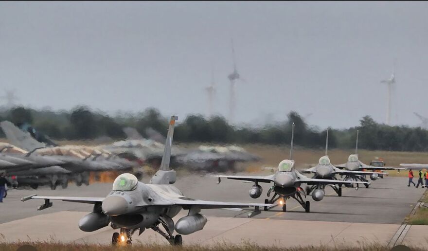 Πολεμική Αεροπορία: Με τέσσερα F-16 Block 52+ συμμετείχε η 335 Μοίρα στην Άσκηση «NATO Tiger Meet 2024»