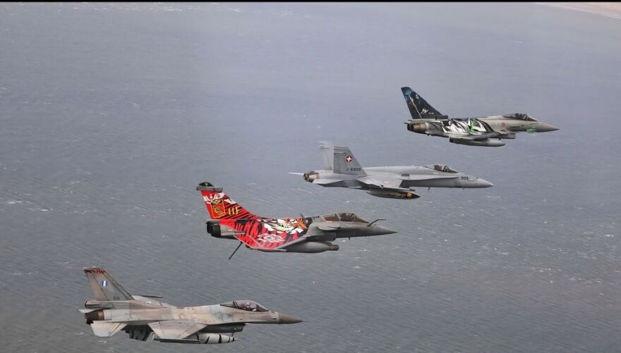 Πολεμική Αεροπορία: Με τέσσερα F-16 Block 52+ συμμετείχε η 335 Μοίρα στην Άσκηση «NATO Tiger Meet 2024»