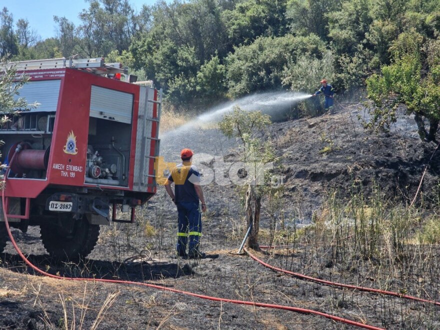 Λαμία: Τραυματίστηκε 63χρονος αγρότης που προσπάθησε να σβήσει φωτιά στους Κομποτάδες