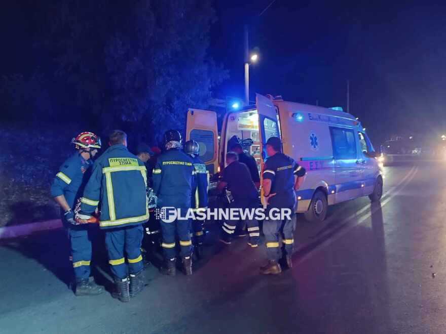 Χανιά: Σφοδρό τροχαίο στην Αγιά - Σοβαρά τραυματίες τρεις νεαροί που εγκλωβίστηκαν σε IX
