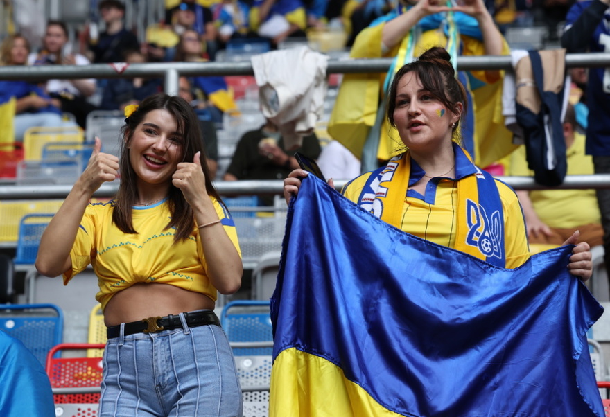 Euro 2024: Κερδίζουν τη μάχη της εξέδρας οι Ουκρανές - Φωτογραφίες 