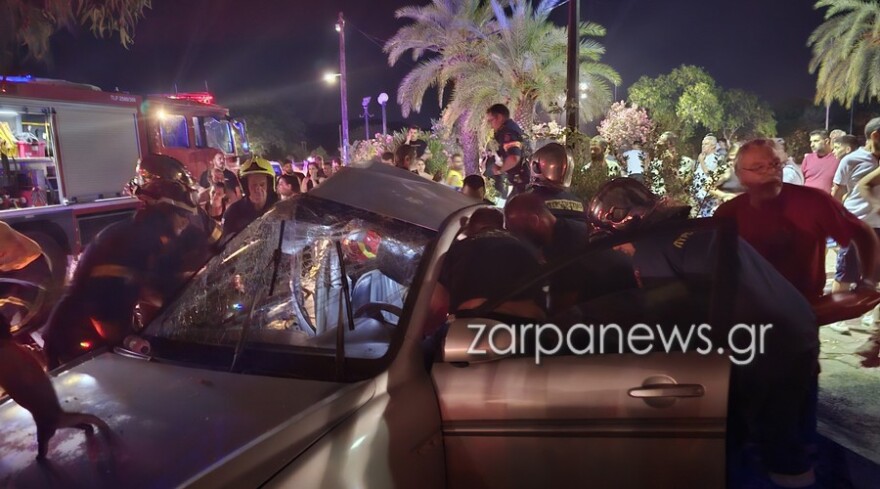 Χανιά: 18χρονος νεκρός σε τροχαίο με αυτοκίνητο που καρφώθηκε σε δέντρο - Σοβαρά τραυματίες και οι άλλοι δύο επιβαίνοντες