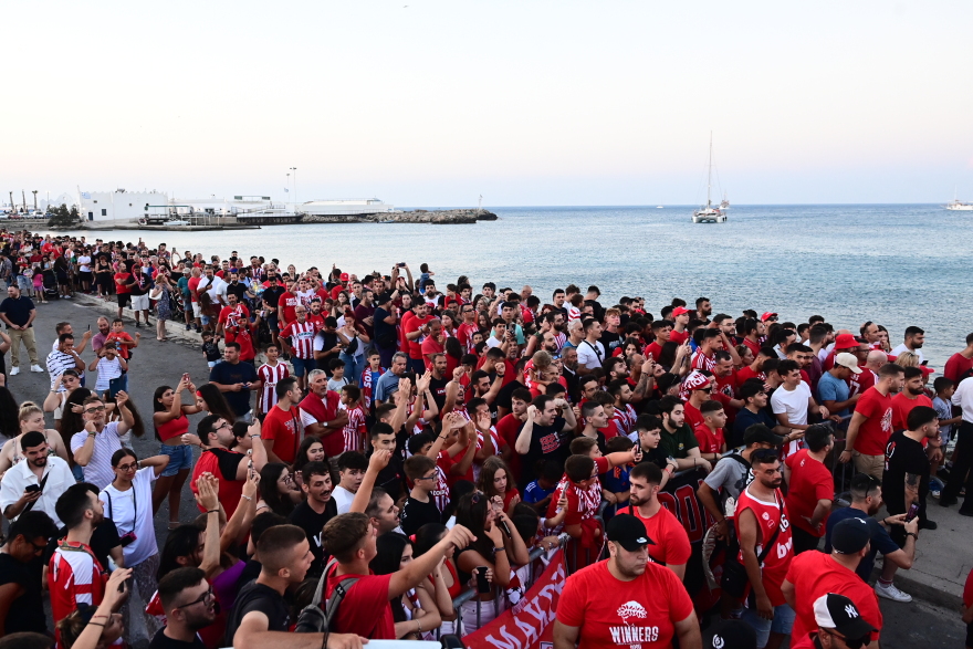 Ολυμπιακός: Στη Ρόδο τα ευρωπαϊκά τρόπαια - Βίντεο, φωτογραφίες 