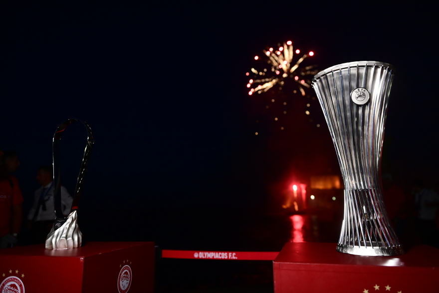 Ολυμπιακός: Στη Ρόδο τα ευρωπαϊκά τρόπαια - Βίντεο, φωτογραφίες 