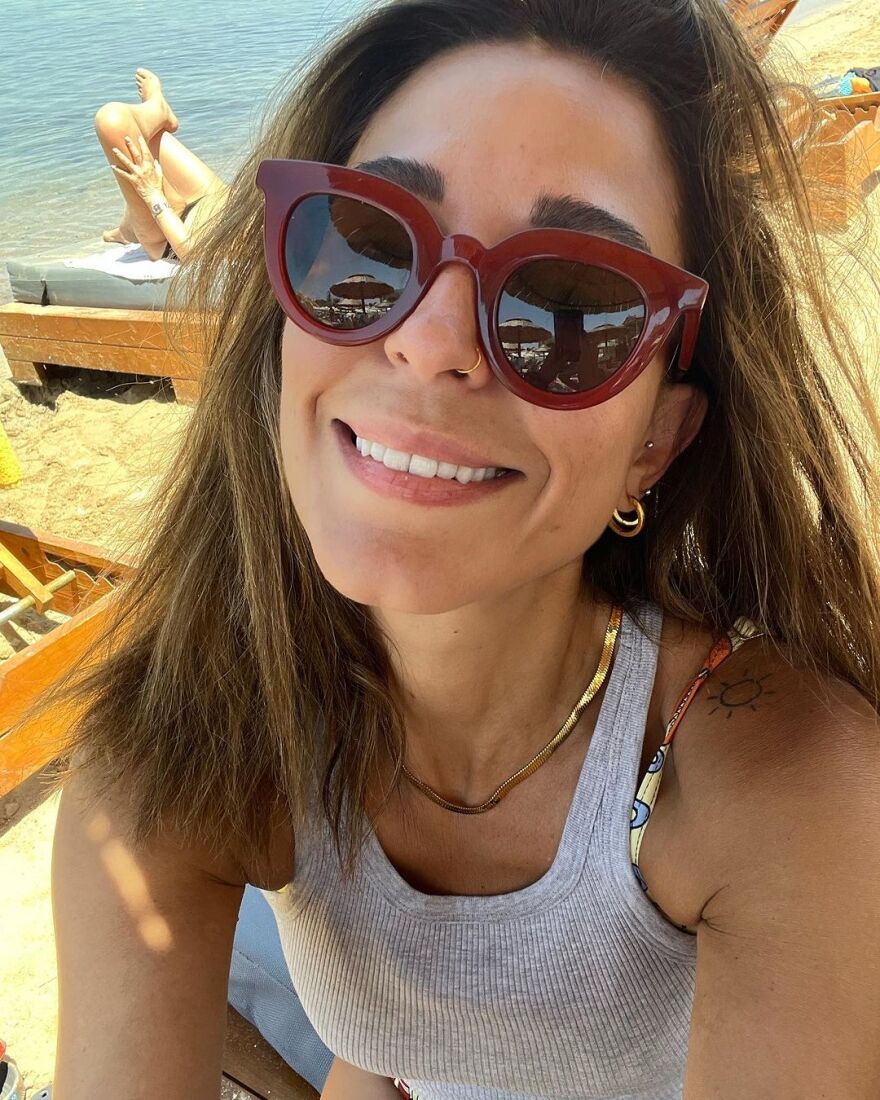 Κατερίνα Παπουτσάκη: Οι φωτογραφίες από τις διακοπές της στο Αγκίστρι