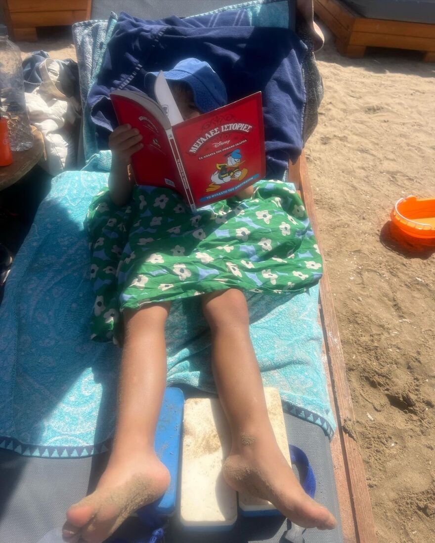 Κατερίνα Παπουτσάκη: Οι φωτογραφίες από τις διακοπές της στο Αγκίστρι