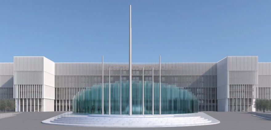 Παρουσιάστηκε το έργο ανάπλασης του περιβάλλοντος χώρου του υπουργείου Εθνικής 'Αμυνας - Δείτε εικόνες