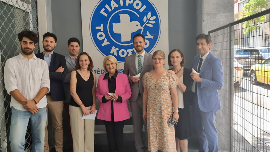 Συνεργασία Ελλάδας, Ελβετίας και Γιατρών του Κόσμου