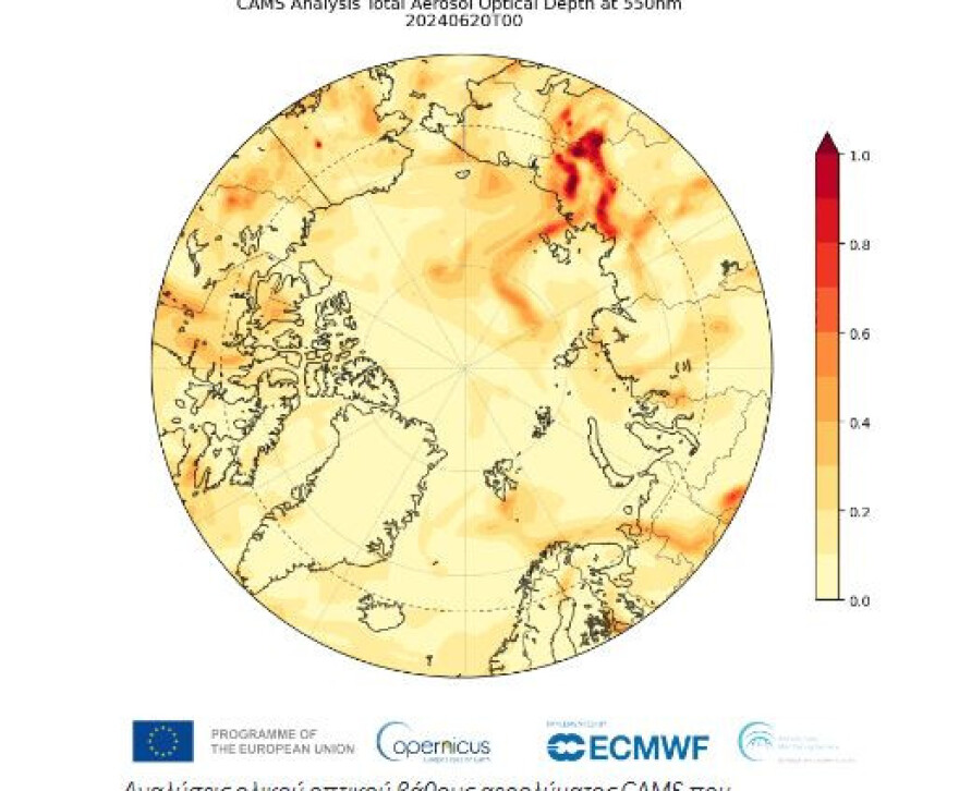 Αρκτική: Οι πυρκαγιές του Ιουνίου απελευθέρωσαν τις τρίτες υψηλότερες εκπομπές CO2 τα τελευταία 20 χρόνια