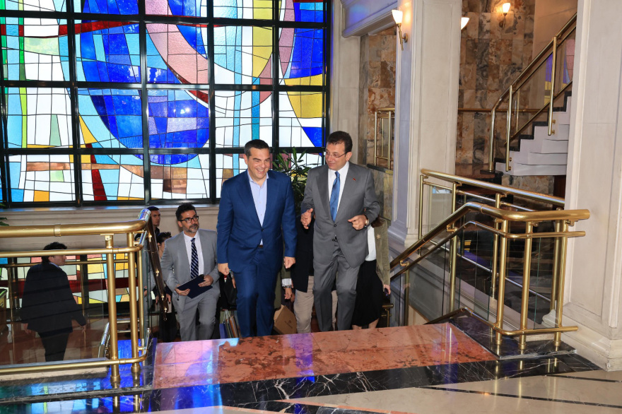 Τσίπρας: Συναντήθηκε με τον Εκρέμ Ιμάμογλου στην Κωνσταντινούπολη - Βίντεο και φωτογραφίες