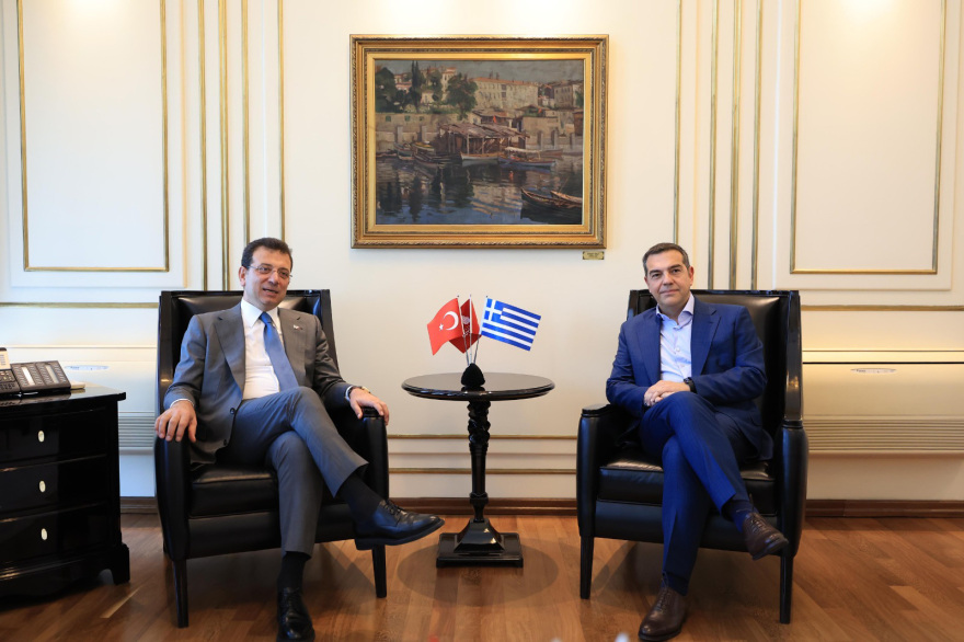 Τσίπρας: Συναντήθηκε με τον Εκρέμ Ιμάμογλου στην Κωνσταντινούπολη - Βίντεο και φωτογραφίες
