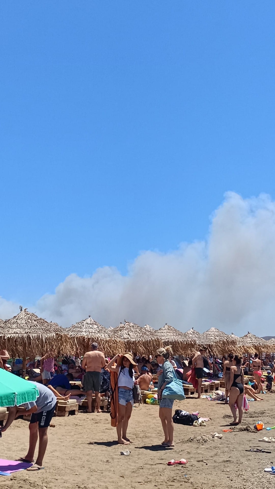 Μεγάλη φωτιά στην Κερατέα - Eκκενώθηκαν 6 οικισμοί, ισχυροί άνεμοι - Δείτε βίντεο