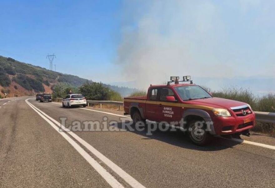 Λαμία: Υπό έλεγχο η φωτιά στην Καμηλόβρυση - Δείτε βίντεο, φωτογραφίες