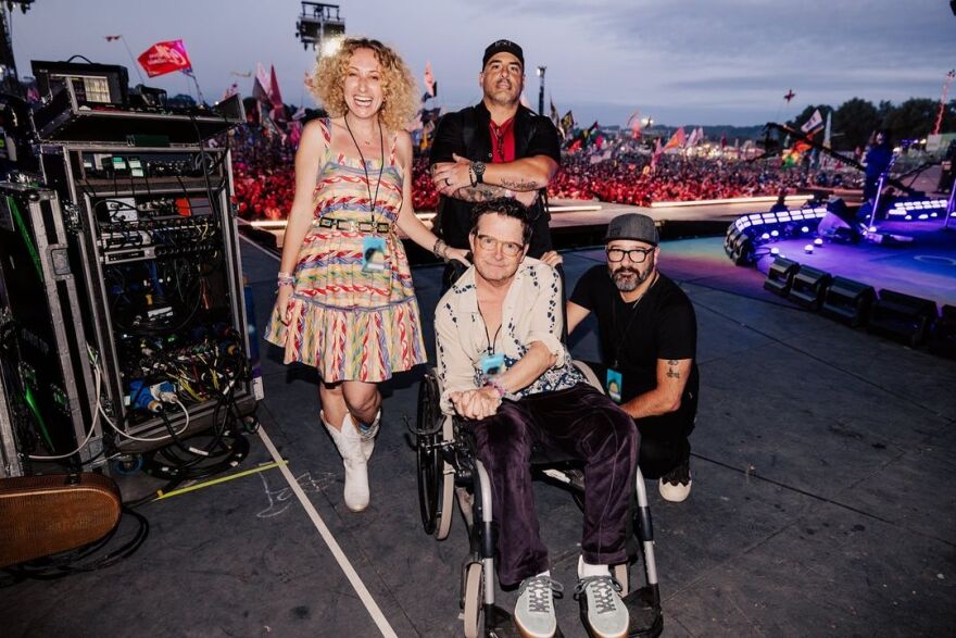 Μάικλ Τζ. Φοξ για την εμφάνισή του στη συναυλία των Coldplay: Ήταν τρομερό