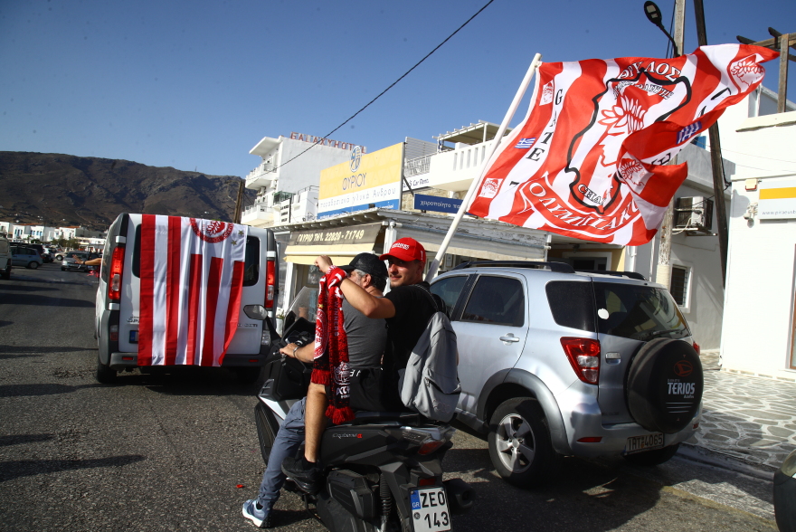 Ολυμπιακός: Στην Άνδρο τα ευρωπαϊκά τρόπαια - Βίντεο, φωτογραφίες